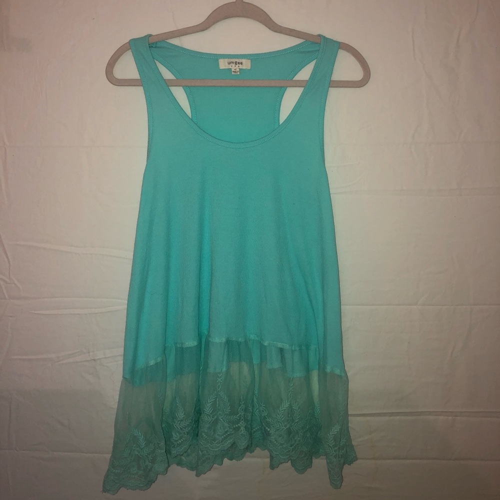 Turquoise Top - Picture 2 of 3
